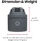 Pivo Pod Lite Fitness Tracking Phone Holder, Auto 360 deg. Rotation, Handsfree Video Recording - Gray PV-P1L06 - alternate 4